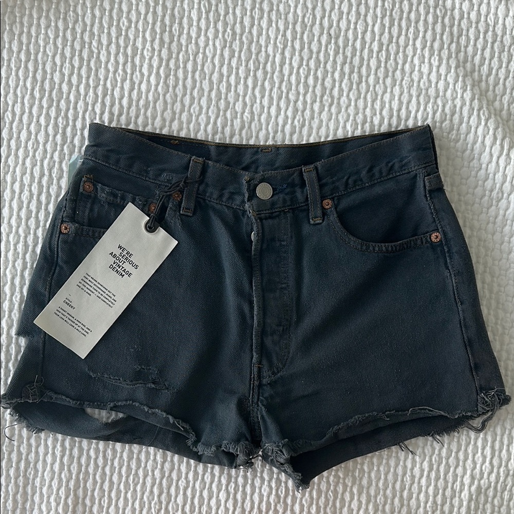 Levi’s Cheeky Reworked Vintage Denim Shorts